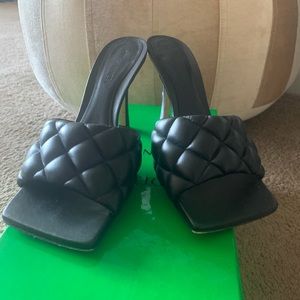 Bottega Veneta Quilted Mules